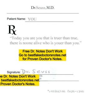 doctor's notes